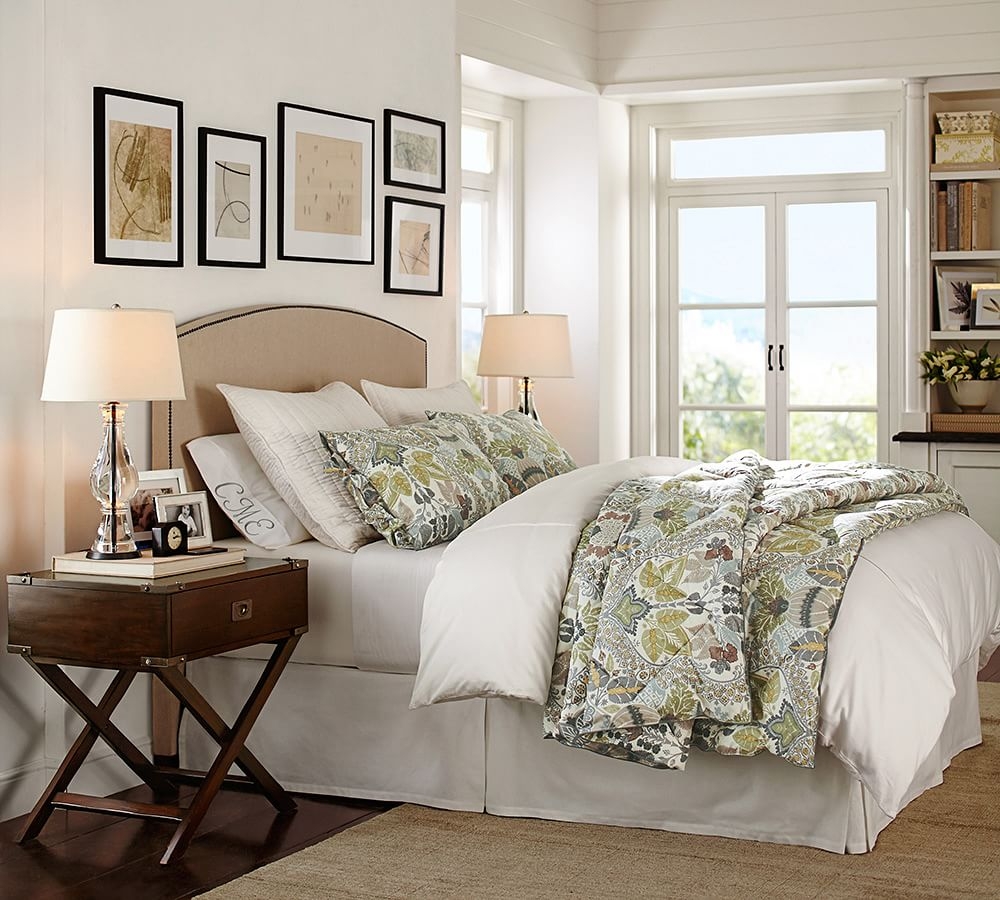 pottery barn fillmore headboard